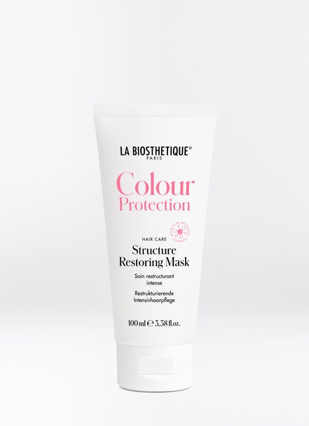 The deep-conditioning mask with a multiple effect deeply regenerates and restructures the hair structure, seals and protects its external layers and maintains the hair’s colour brilliance. Shop online or in store at Shampoo Hair Bar in Victoria, BC.