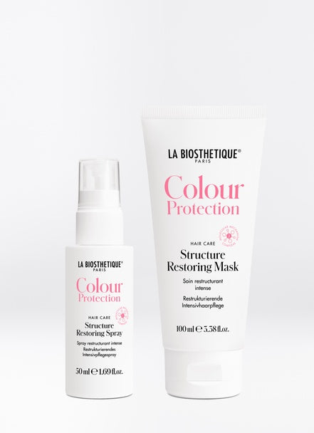 This deep-conditioning hair treatment repairs and regenerates the internal and external structure of chemically stressed hair, strengthens the hair, prevents hair breakage and protects the hair against negative environmental influences and premature colour loss. Shop online or in store at Shampoo Hair Bar in Victoria, BC.
