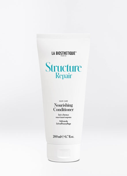 As part of La Biosthetiques' Structure Repair Line, this conditioner is enriched with valuable oils and is made to nourish dry, severely damaged hair. It supplies moisture and provides maximum silky softness, improved combability and shine. Shop online or in-store at Shampoo Hair Bar in Victoria, BC.