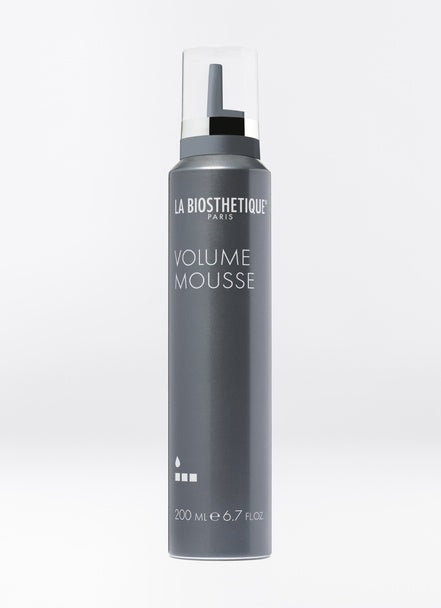 This volumizing mousse gives you maximum body and volume with its extreme hold. Volume Mousse guarantees up to 48 hours of lasting lift and works well for any hair type. Shop online or in store at Shampoo Hair Bar in Victoria, BC.