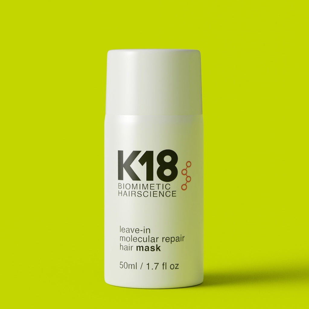 Healthy hair after bleach is possible with K-18 from Shampoo Hair Bar